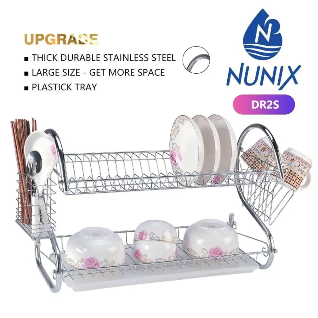 Stainless Steel 2-tier dishrack