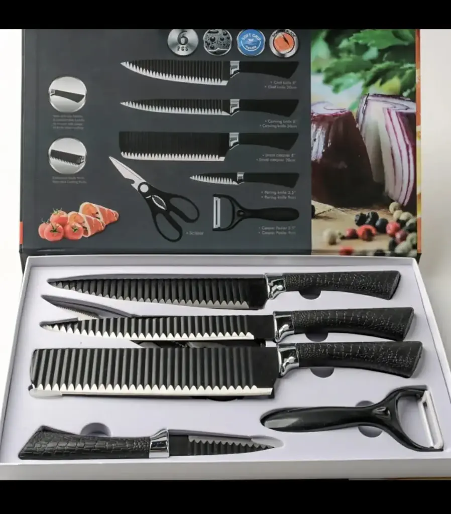 6pc Knife set
