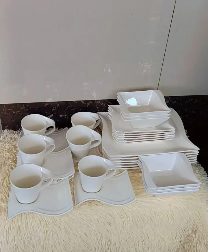 30pcs wavy dinnerset