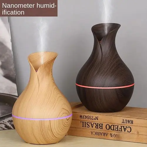 Ultrasonic Wooden Aromatherapy Humidifier Diffuser