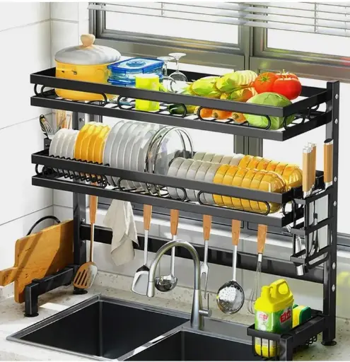 Over the sink Dish drainer - 2 layer