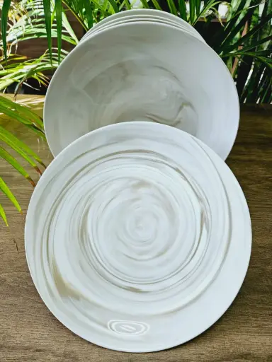 Round Marble plate