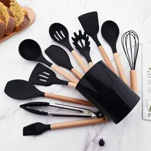 12pc silicone spoon set