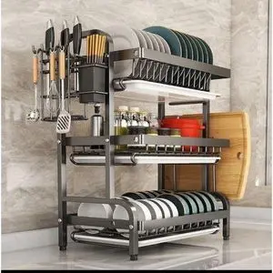 3Tier Carbon dishrack