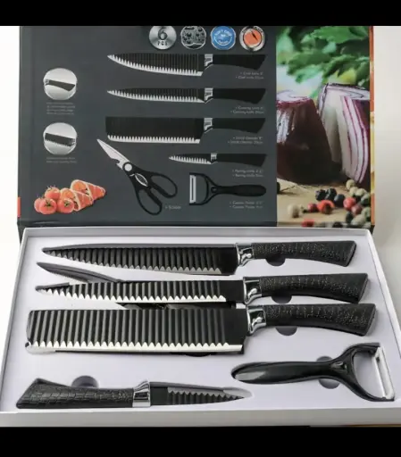 6pc Knife set