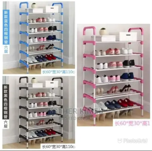 6 layer shoe rack