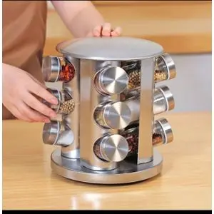 Rotating spice rack